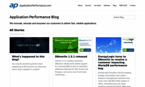 Blog.applicationperformance.com thumbnail