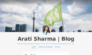 Blog.aratisharma.com thumbnail