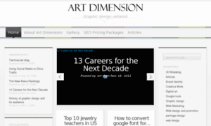 Blog.artdimension.ca thumbnail