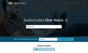 Blog.audiocodes.com thumbnail
