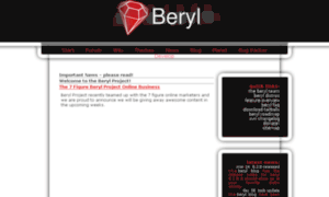 Blog.beryl-project.org thumbnail