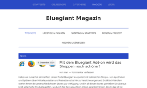 Blog.bluegiant.de thumbnail