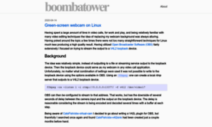 Blog.boombatower.com thumbnail