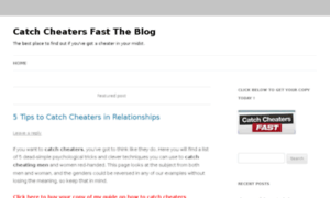 Blog.catchcheatersfast.com thumbnail