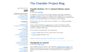 Blog.chandlerproject.org thumbnail