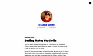 Blog.charliewaite.me thumbnail