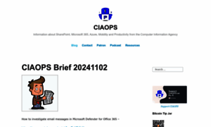 Blog.ciaops.com thumbnail