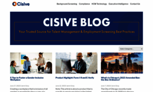 Blog.cisive.com thumbnail