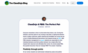 Blog.classdojo.com thumbnail
