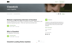 Blog.classkick.com thumbnail