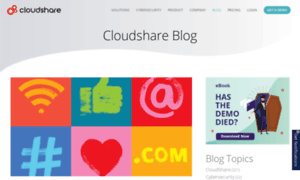 Blog.cloudshare.com thumbnail