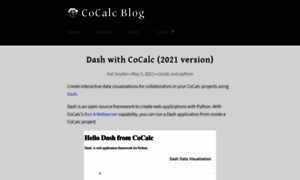 Blog.cocalc.com thumbnail