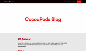 Blog.cocoapods.org thumbnail