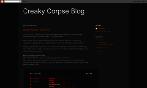 Blog.creakycorpse.com thumbnail