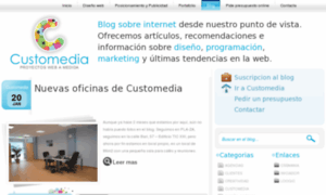 Blog.customedia.es thumbnail