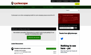 Blog.cyclescape.net thumbnail