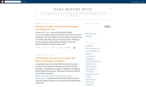 Blog.data-miners.com thumbnail