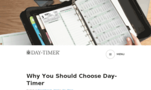 Blog.daytimer.com thumbnail