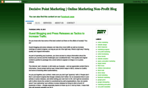 Blog.decisivepointmarketing.com thumbnail