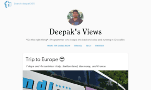 Blog.deepak365.in thumbnail