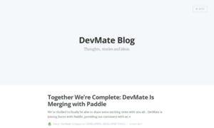 Blog.devmate.com thumbnail