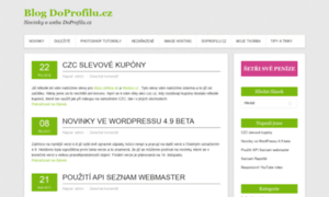 Blog.doprofilu.cz thumbnail