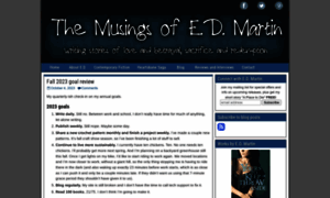 Blog.edmartinwriter.com thumbnail