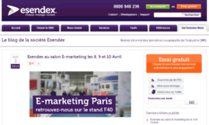 Blog.esendex.fr thumbnail