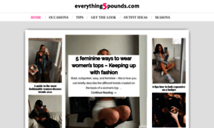 Blog.everything5pounds.com thumbnail