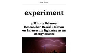 Blog.experiment.com thumbnail