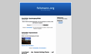 Blog.felsmann.org thumbnail
