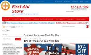 Blog.firstaidstore.com thumbnail