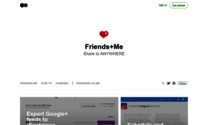 Blog.friendsplus.me thumbnail