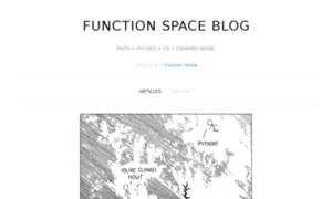 Blog.functionspace.org thumbnail