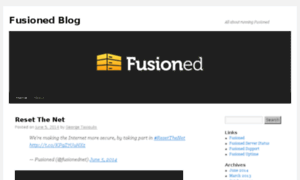 Blog.fusioned.net thumbnail