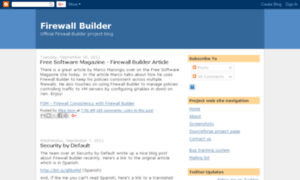 Blog.fwbuilder.org thumbnail