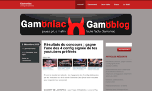 Blog.gamoniac.fr thumbnail