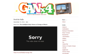 Blog.ganx4.com thumbnail