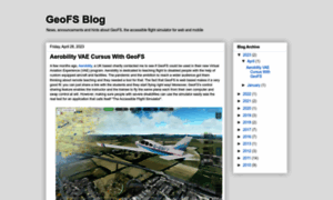 Blog.geo-fs.com thumbnail