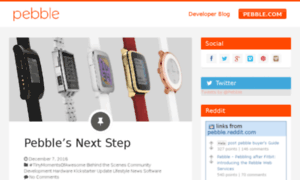 Blog.getpebble.com thumbnail