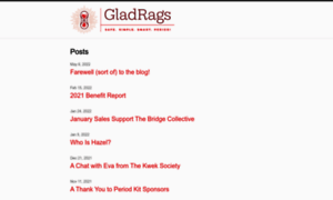 Blog.gladrags.com thumbnail