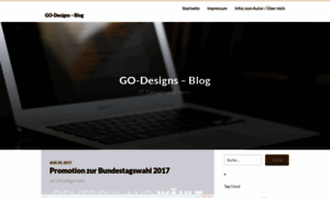 Blog.go-designs.de thumbnail