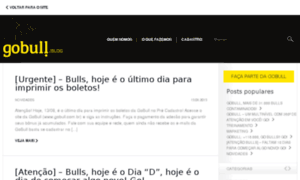 Blog.gobull.com.br thumbnail