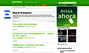 Blog.greenpeace.org.mx thumbnail