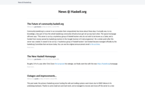 Blog.haskell.org thumbnail