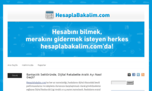 Blog.hesaplabakalim.com thumbnail