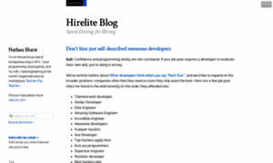 Blog.hirelite.com thumbnail