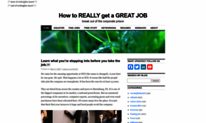 Blog.howtoreallygetagreatjob.com thumbnail