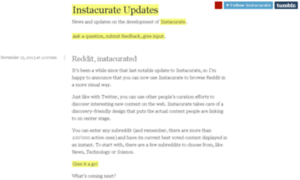 Blog.instacurate.com thumbnail
