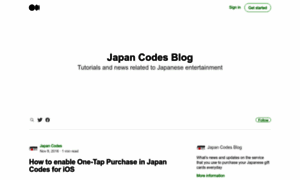 Blog.japan-codes.com thumbnail